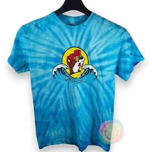 Buc-ee's Tie Dye New Braunfels Graphic Tee M Slim